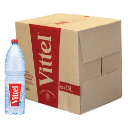 Eau Vittel - Carton de 15 * 1 litre