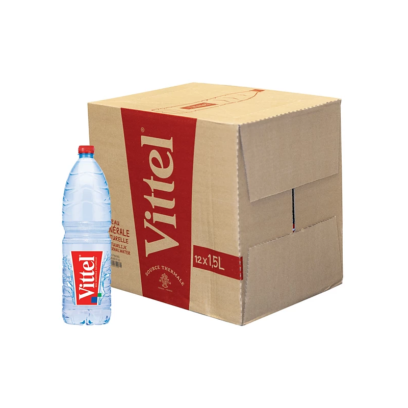 Eau Vittel - Carton de 15 * 1 litre